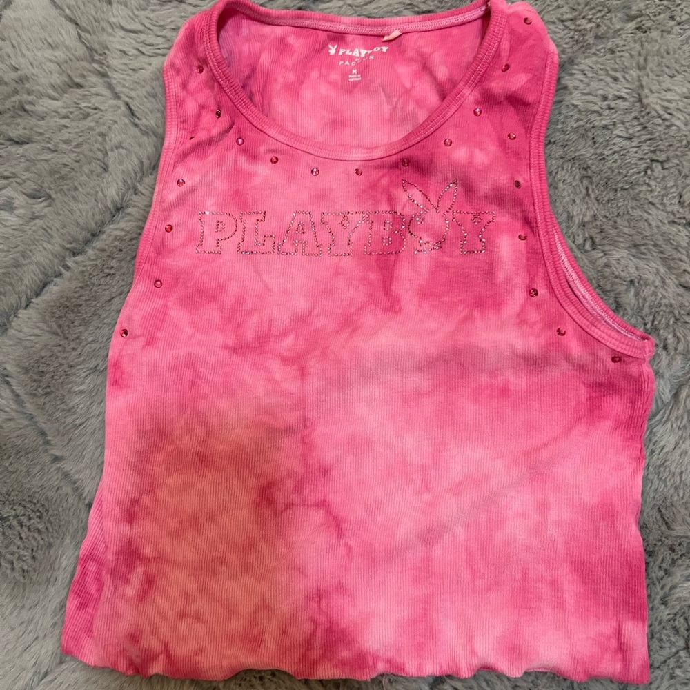 Pacsun playboy tank top